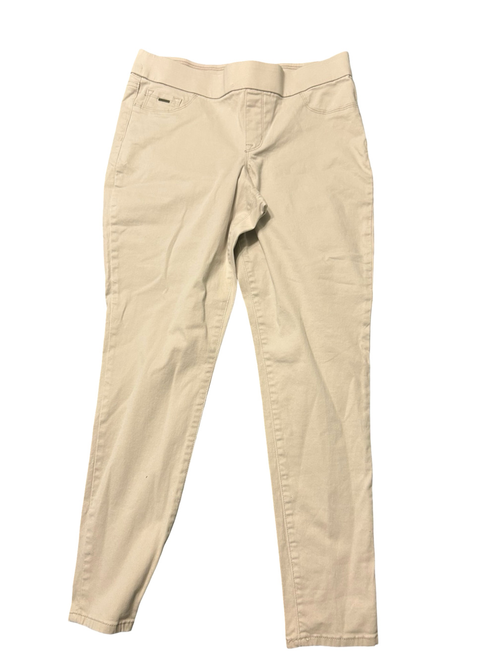 Nine West Women's Pull-On Skinny Pants in Beige